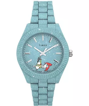Timex® Analoog 'Peanuts legacy ocean' Dames Horloge TW2V53200