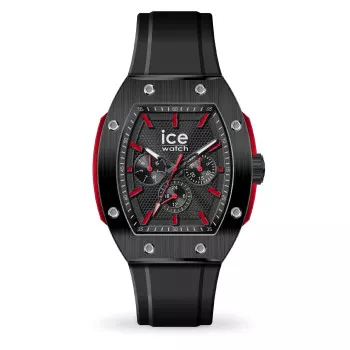 Ice Watch® Multi Dial 'Ice boliday - prestige - black red' Heren Horloge (Large) 024740
