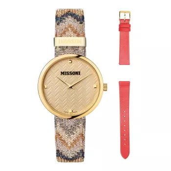 Missoni® Analoog 'M1' Dames Horloge MWY202322