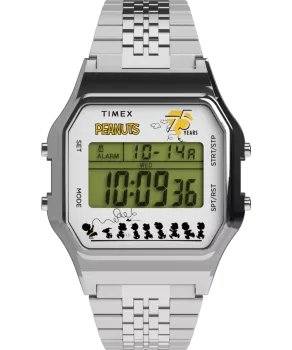 Timex® Digital 'Peanuts Timex 80' Men's Watch TW2Y20000