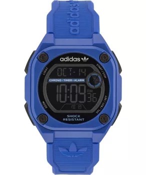 Adidas Originals® Digital 'City Tech Two' Unisex's Watch AOST23061
