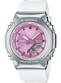 Casio® Analoog En Digitaal 'G-shock' Dames Horloge GM-S2110-7A6ER