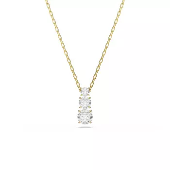Swarovski® 'Stilla Attract' Damen Verchromtem Metall Halsband - Gold 5723298