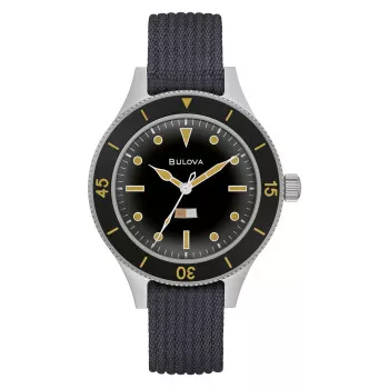 Bulova® Analogue 'Archive Series Limited Edition Mil-ships--w-2181' Men's Watch 98A266