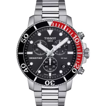 Tissot® Chronograph 'Seastar 1000' Men's Watch T1204171105101