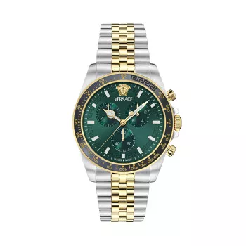 Versace® Chronograph 'Greca Chr Wave' Men's Watch VE0H00425