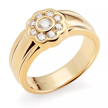 Orphelia®  Femmes Or Jaune 18C Bague - Or AP-3022