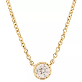 Orphelia® 'Alexandria' Dames Geelgoud 18K Collier - Goudkleurig KD-2033/1