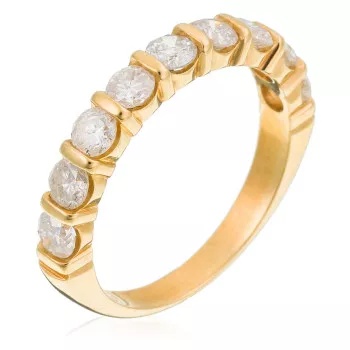 Orphelia®  Femmes Or Jaune 18C Bague - Or RD-33079