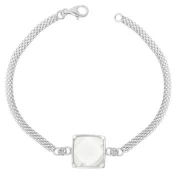 Orphelia® Dames Zilver 925 925 Armband (sieraad) - Zilverkleurig ZA-7101