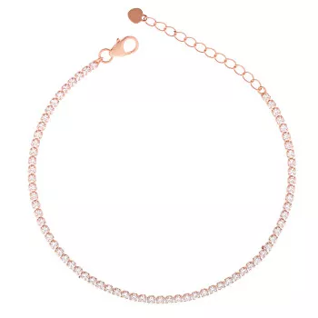 Orphelia®  Femmes Argent Bracelet - Rosé ZA-7275/RG