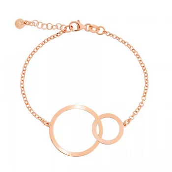 Orphelia® 'Ilaria' Dames Zilver 925 925 Armband (sieraad) - Rosékleurig ZA-7392