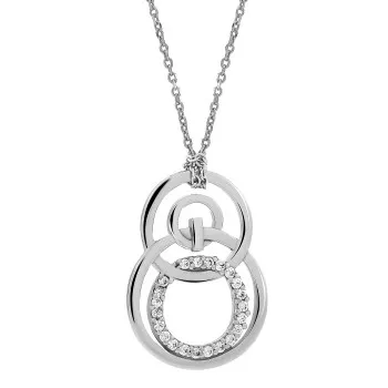 Orphelia® Dames Zilver 925 925 Hanger met Ketting - Wit ZH-4321