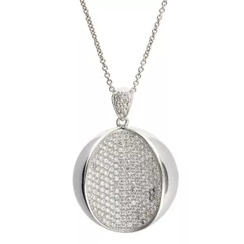 Orphelia® Dames Zilver 925 925 Collier - Zilverkleurig ZH-4578