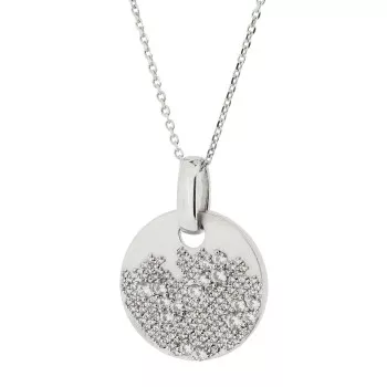 Orphelia® Dames Zilver 925 925 Collier - Zilverkleurig ZH-4777