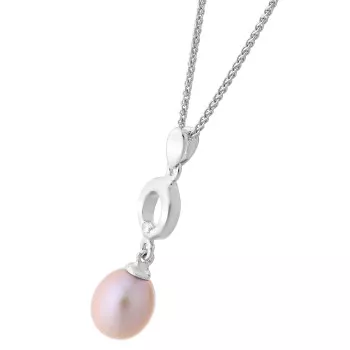 Orphelia® 'Alma' Femmes Argent Collier avec pendentif - Argent ZH-7071