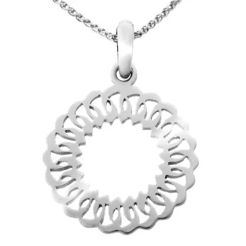Orphelia® 'Amada' Dames Zilver 925 925 Collier - Zilverkleurig ZH-7075