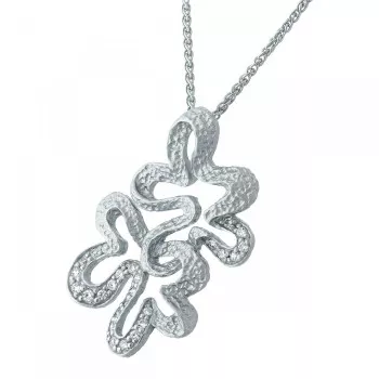 Orphelia® 'Malenia' Dames Zilver 925 925 Collier - Zilverkleurig ZH-7077