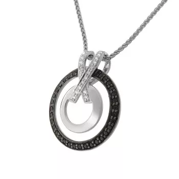 Orphelia® 'Azalea' Dames Zilver 925 925 Collier - Multi ZH-7095/2