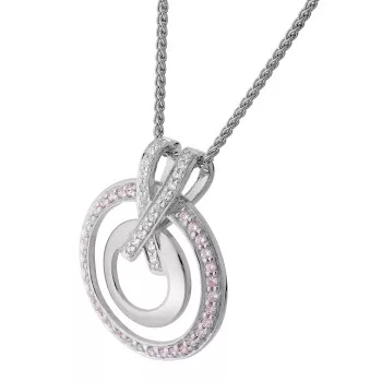 Orphelia® 'Azalea' Dames Zilver 925 925 Collier - Zilverkleurig ZH-7095