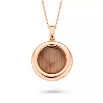 Orphelia® 'Isabella' Femmes Argent Collier avec pendentif - Rosé ZH-7197/BR