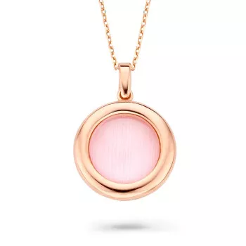 Orphelia® 'Isabella' Femmes Argent Collier avec pendentif - Rosé ZH-7197/PI