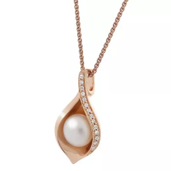 Orphelia® 'Sophia' Femmes Argent Collier avec pendentif - Rosé ZH-7234/RG