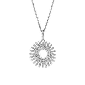 Orphelia®  Femmes Argent Collier avec pendentif - Argent ZH-7299