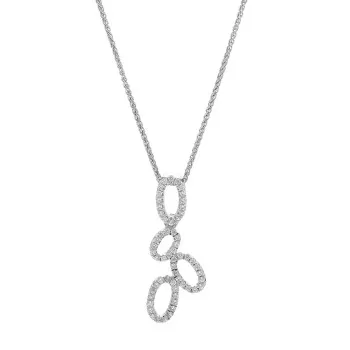 Orphelia®  Femmes Argent Collier avec pendentif - Argent ZH-7308