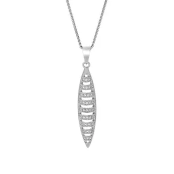 Orphelia®  Femmes Argent Collier avec pendentif - Argent ZH-7330