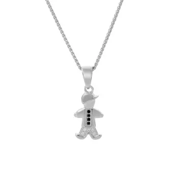 Orphelia®  Enfant Argent Collier avec pendentif - Argent ZH-7340