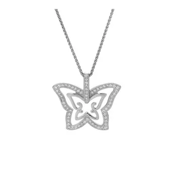 Orphelia®  Femmes Argent Collier avec pendentif - Argent ZH-7341