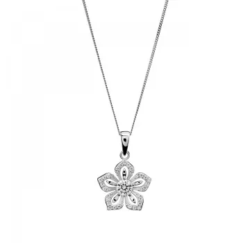 Orphelia®  Femmes Argent Collier avec pendentif - Argent ZH-7479