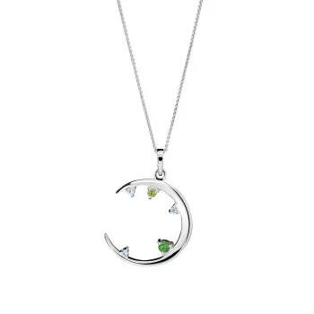 Orphelia® 'Eline' Femmes Argent Collier avec pendentif - Argent ZH-7497