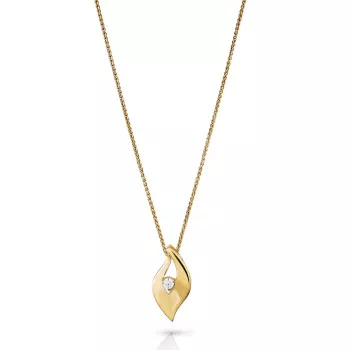 Orphelia® 'Milan' Femmes Argent Collier avec pendentif - Or ZH-7519/G