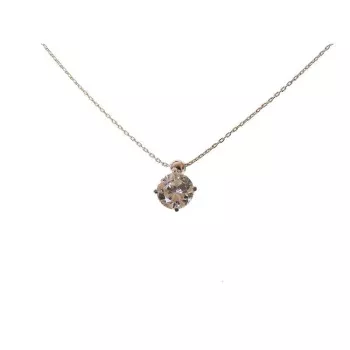 Orphelia® Women's Sterling Silver Chain with Pendant - Silver ZK-2712