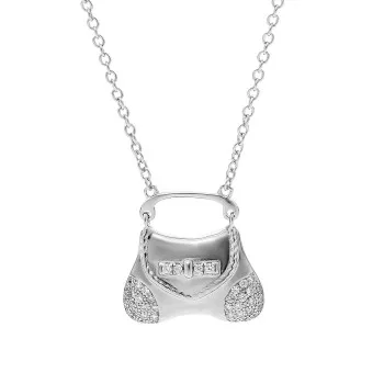 Orphelia®  Femmes Argent Collier avec pendentif - Argent ZK-7294