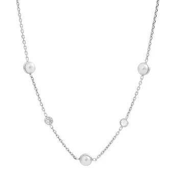 Orphelia® 'Emilia' Dames Zilver 925 925 Collier - Zilverkleurig ZK-7380