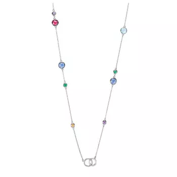 Orphelia® 'Eloise' Women's Sterling Silver Necklace - Silver ZK-7409