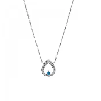 Orphelia® 'Kiana' Femmes Argent Collier - Argent ZK-7487