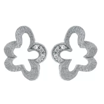 Orphelia® 'Malenia' Damen Sterling Silber Ohrstecker - Silber ZO-7077