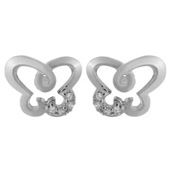 Orphelia® 'Joya' Damen Sterling Silber Ohrstecker - Silber ZO-7088