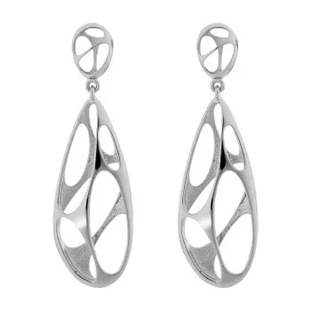 Orphelia® 'Ava' Damen Sterling Silber Ohrhänger - Silber ZO-7374