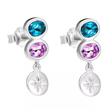 Orphelia® 'Regula' Femmes Argent Boucle d'oreille - Argent ZO-7578