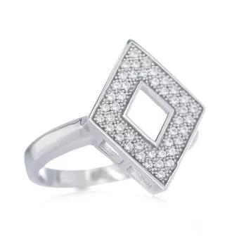 Orphelia®  Femmes Argent Bague - Argent ZR-7267