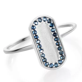 Orphelia® 'Malaga' Damen Sterling Silber Ring - Silber ZR-7573