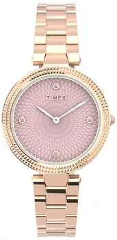 Timex® Analoog 'Adorn' Dames Horloge TW2V24300