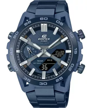 Casio® Analoog En Digitaal 'Edifice sospensione' Heren Horloge ECB-2000CB-2AEF