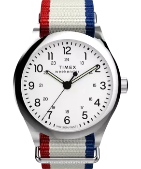Timex® Analoog 'Weekender new england' Heren Horloge TW2Y15500