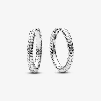 Pandora® 'Moments' Damen Sterling Silber Creolen - Silber 292728C00